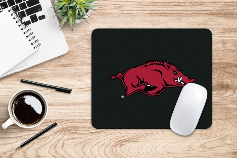 OTM Essentials Mouse Pad, Fabric, University of Arkansas - Fayetteville Standard/Classic Black - Image 2